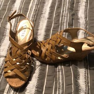 Guess wedges size 8.5